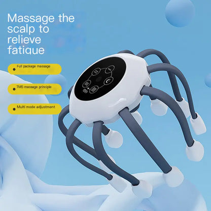 Bluetooth Scalp Massager for Relaxation and Relief